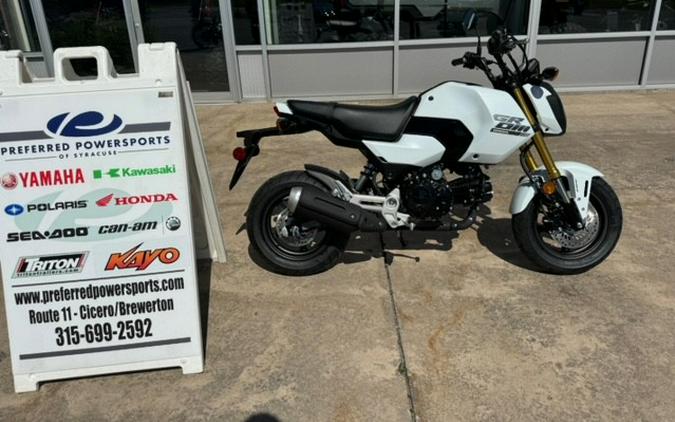 2025 Honda Grom Pearl White