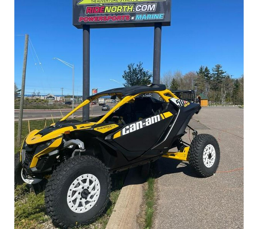 2024 Can-Am® Maverick R X RS Carbon Black & Neo Yellow