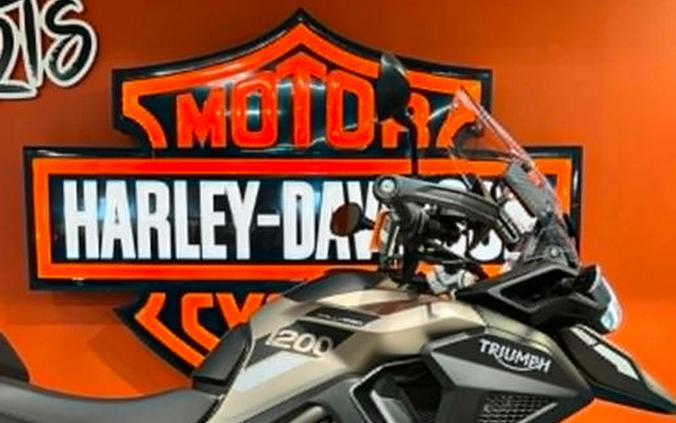 2025 Triumph Tiger 1200 Rally Explorer Matt Sandstorm