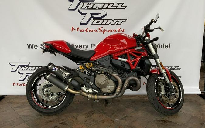 2016 Ducati Monster 821 Red