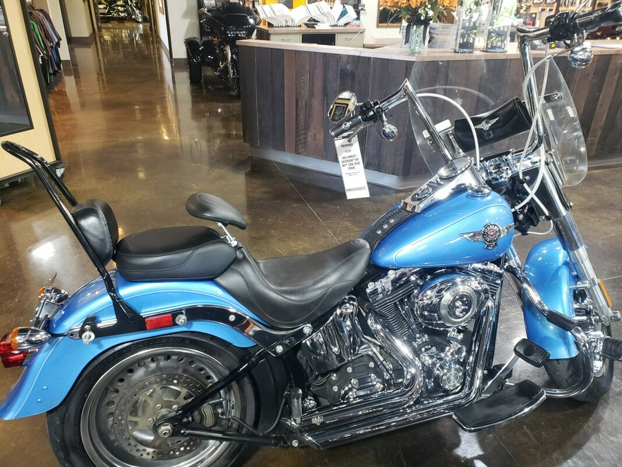 2011 Harley-Davidson Fat Boy Cool Blue Pearl