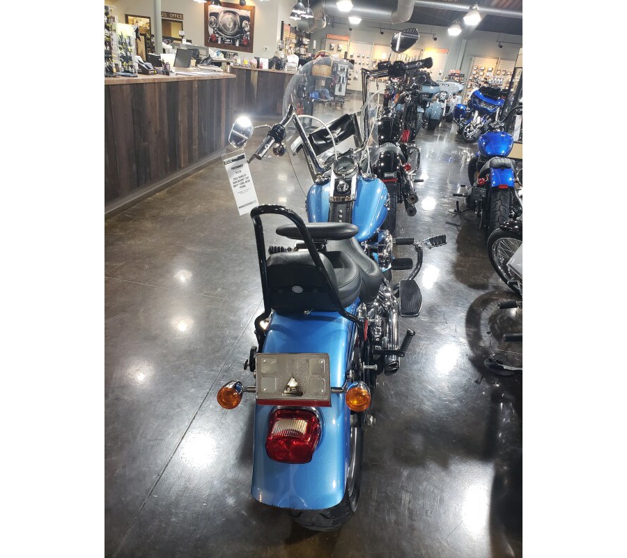 2011 Harley-Davidson Fat Boy Cool Blue Pearl