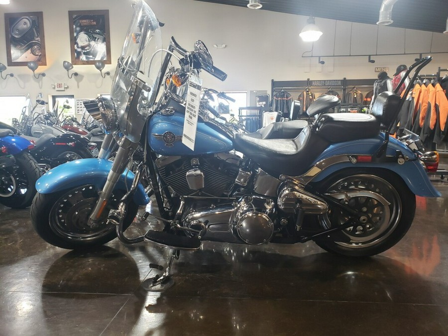 2011 Harley-Davidson Fat Boy Cool Blue Pearl