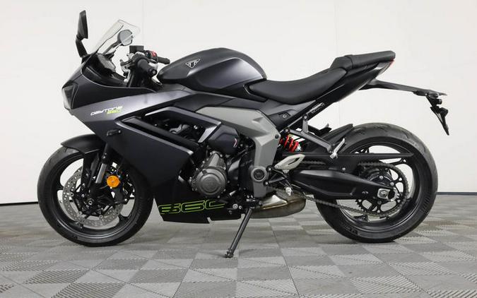 2024 Triumph Daytona 660 Satin Granite/Satin Black