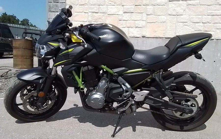 2019 Kawasaki Z650 ABS