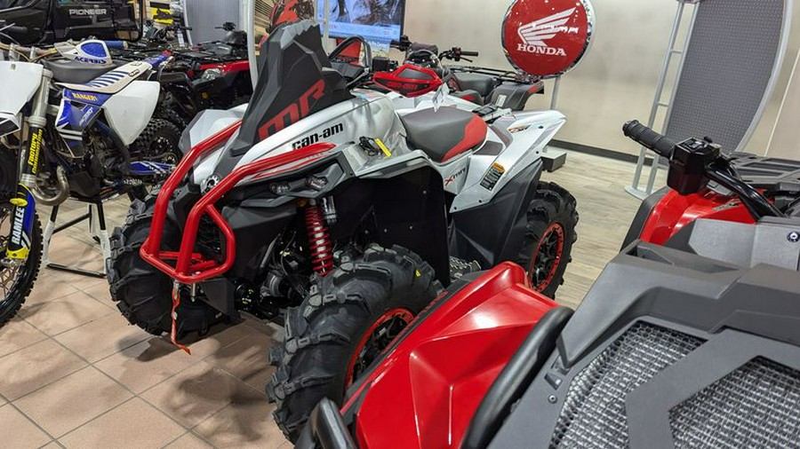 New 2024 CAN-AM RENEGADE X MR 1000R HYPER SILVER AND LEGION RED