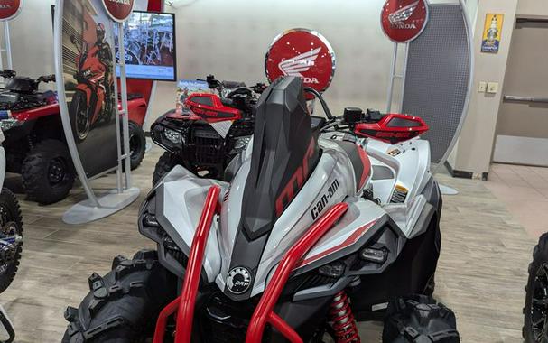 New 2024 CAN-AM RENEGADE X MR 1000R HYPER SILVER AND LEGION RED