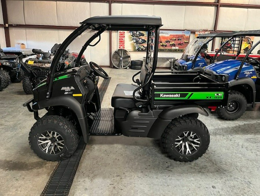 2026 Kawasaki Mule SX™ 4x4 XC LE METALLIC ONYX BLACK WITH WINDSHIELD