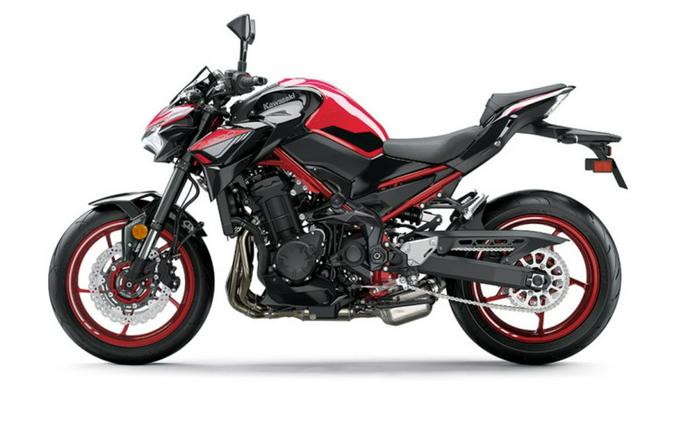 2024 Kawasaki Z900 ABS Candy Persimmon Red/Ebony