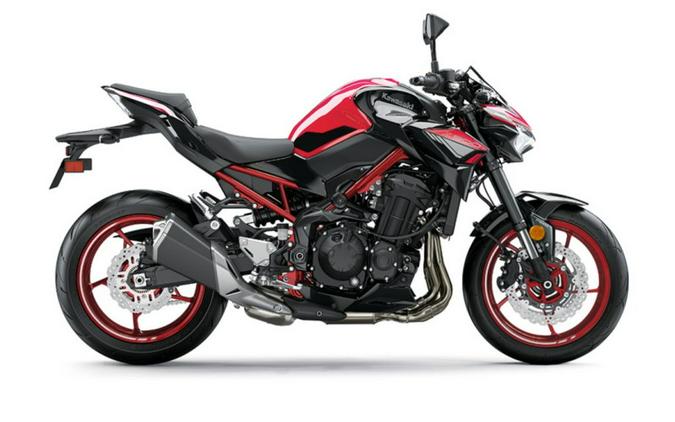 2024 Kawasaki Z900 ABS Candy Persimmon Red/Ebony