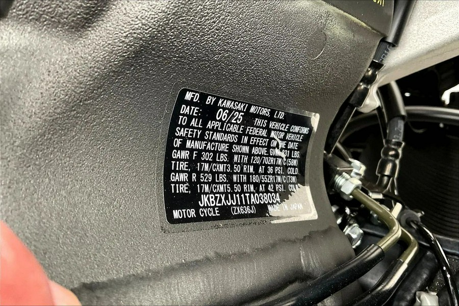 2026 Kawasaki Ninja ZX-6R ABS