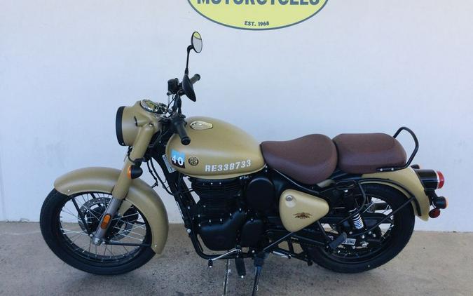 2023 Royal Enfield Classic 350 Signals Desert Sand