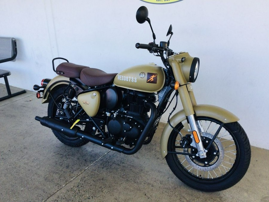 2023 Royal Enfield Classic 350 Signals Desert Sand