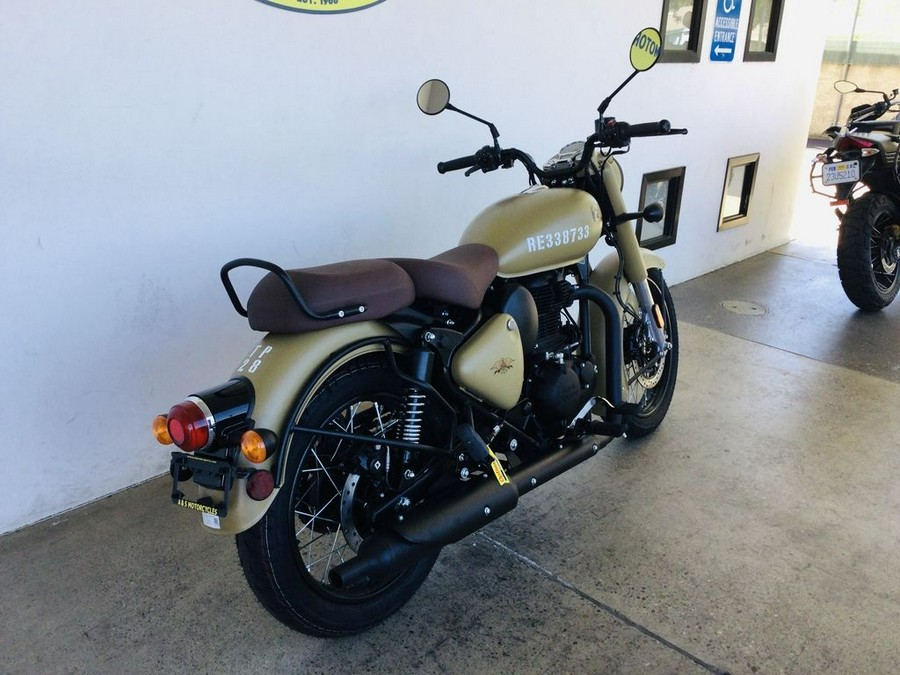 2023 Royal Enfield Classic 350 Signals Desert Sand