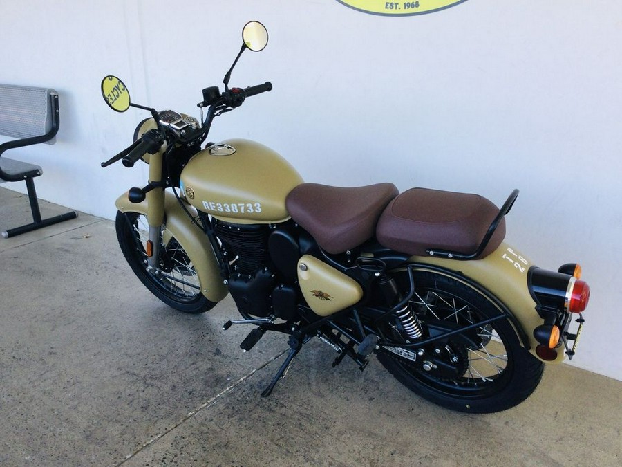 2023 Royal Enfield Classic 350 Signals Desert Sand