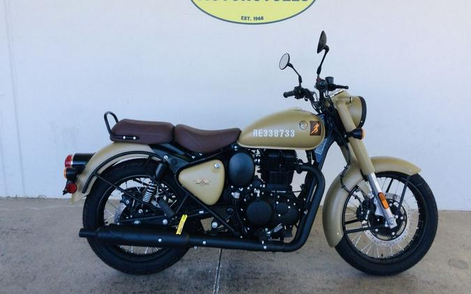 2023 Royal Enfield Classic 350 Signals Desert Sand