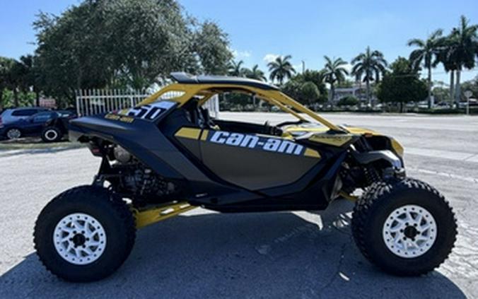 2024 Can-Am Maverick R X RS with Smart-Shox Carbon Black & Neo X Triple Black