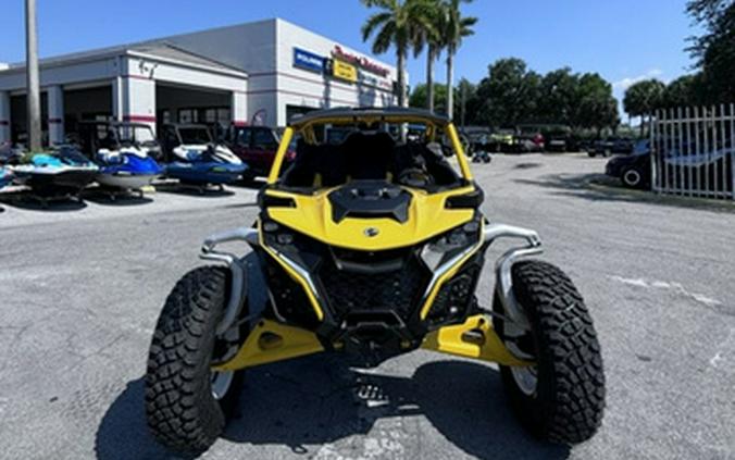 2024 Can-Am Maverick R X RS with Smart-Shox Carbon Black & Neo X Triple Black