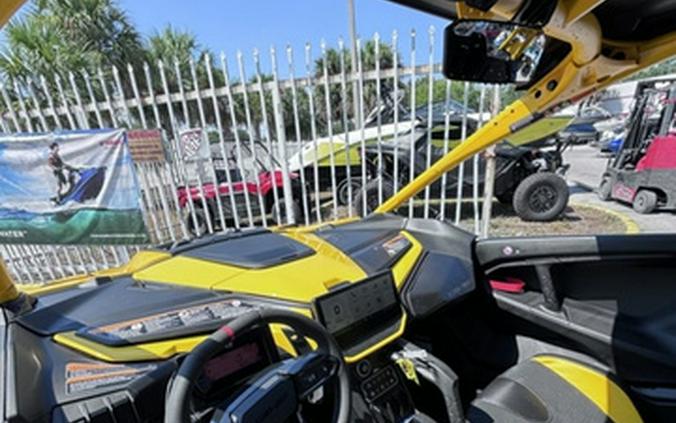 2024 Can-Am Maverick R X RS with Smart-Shox Carbon Black & Neo X Triple Black