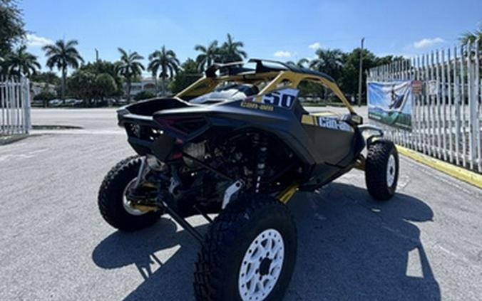 2024 Can-Am Maverick R X RS with Smart-Shox Carbon Black & Neo X Triple Black