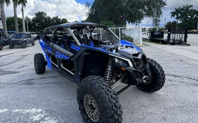 2024 Can-Am Maverick X3 MAX X Rs Turbo RR Dazzling Blue & Carb