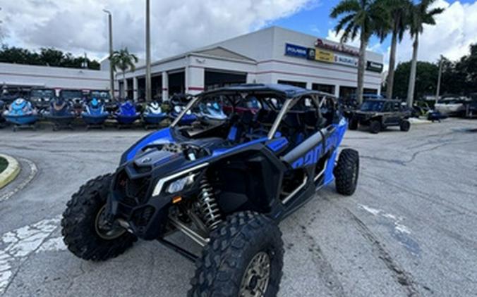 2024 Can-Am Maverick X3 MAX X Rs Turbo RR Dazzling Blue & Carb