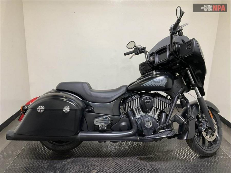 2018 Indian Motorcycle Chieftain Dark Horse ABS Thunder Black Smoke - UO8337