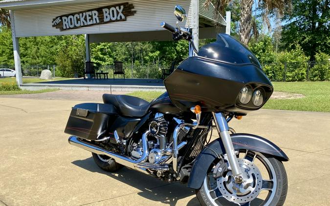 2012 HD FLTRX103 BLACK DENIM W/ PINSTRIPE