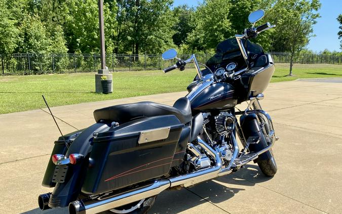2012 HD FLTRX103 BLACK DENIM W/ PINSTRIPE