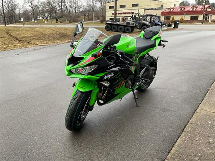 2023 Kawasaki Ninja ZX-6R KRT Edition