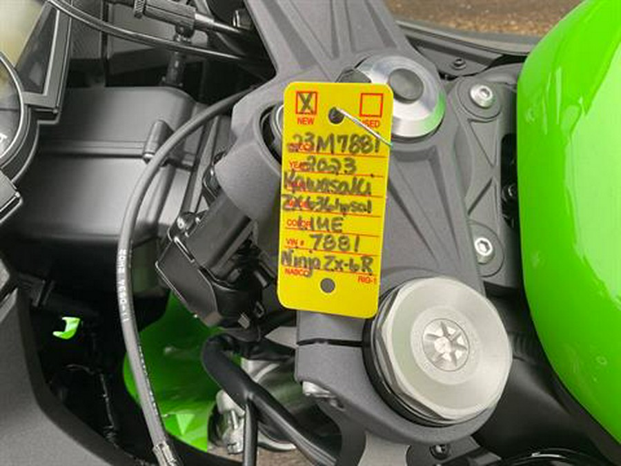 2023 Kawasaki Ninja ZX-6R KRT Edition