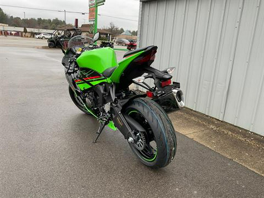 2023 Kawasaki Ninja ZX-6R KRT Edition