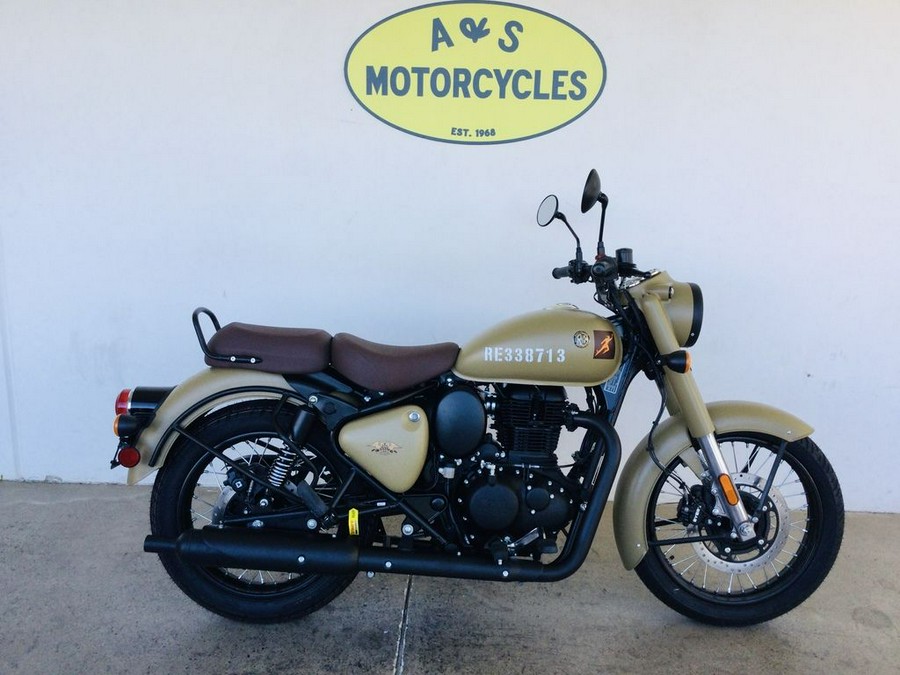 2023 Royal Enfield Classic 350 Signals Desert Sand