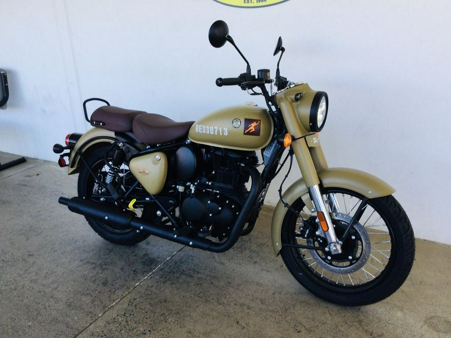 2023 Royal Enfield Classic 350 Signals Desert Sand