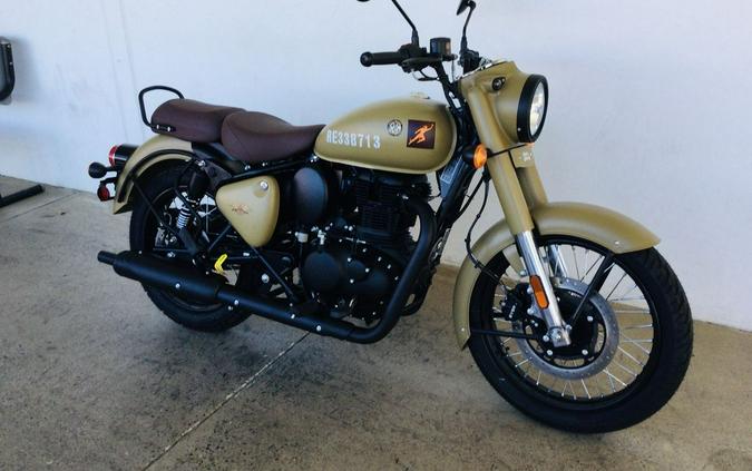 2023 Royal Enfield Classic 350 Signals Desert Sand