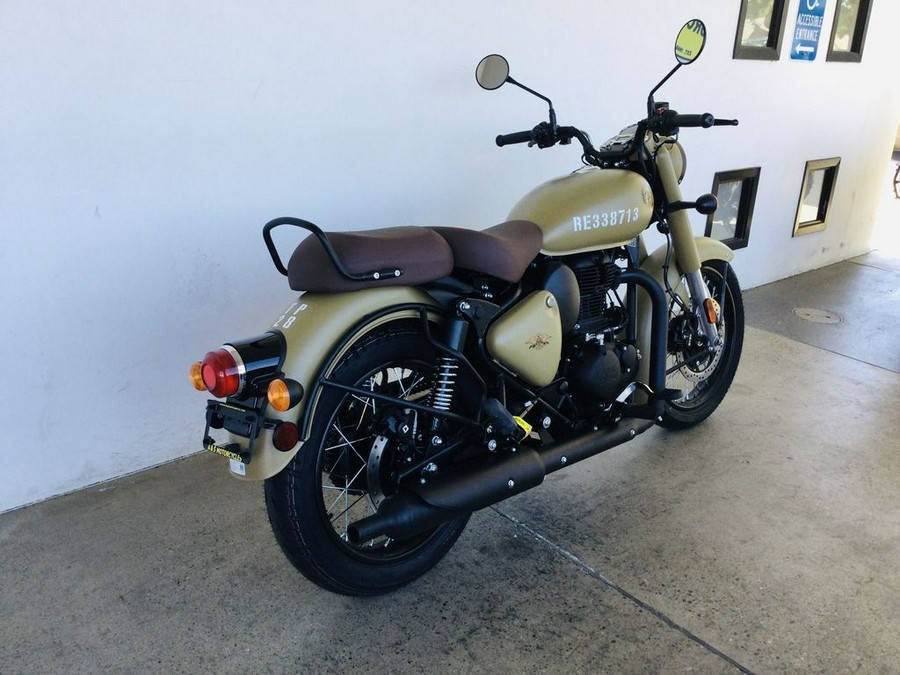 2023 Royal Enfield Classic 350 Signals Desert Sand