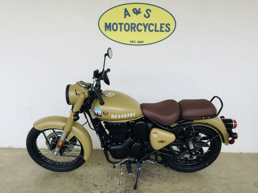 2023 Royal Enfield Classic 350 Signals Desert Sand