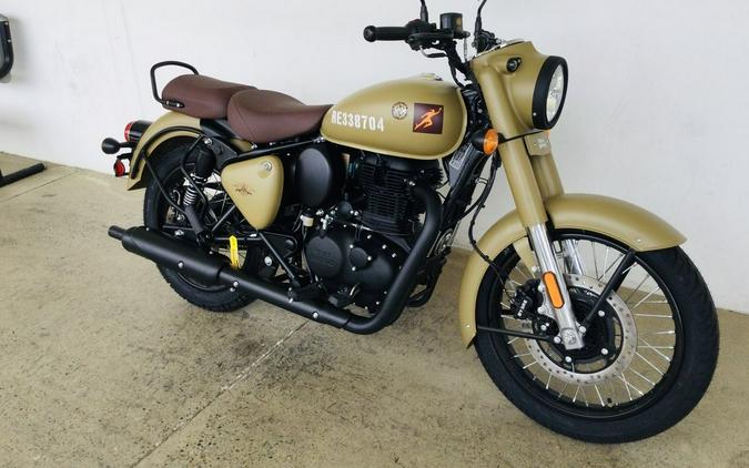 2023 Royal Enfield Classic 350 Signals Desert Sand