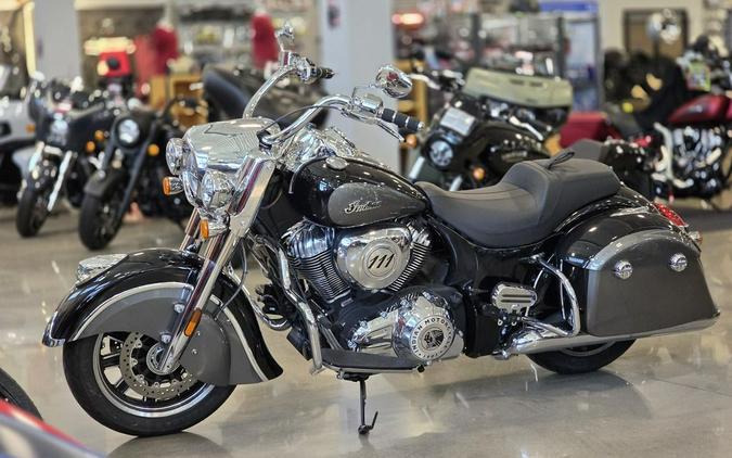 2024 Indian Motorcycle® Springfield® Black Metallic/Titanium Metallic