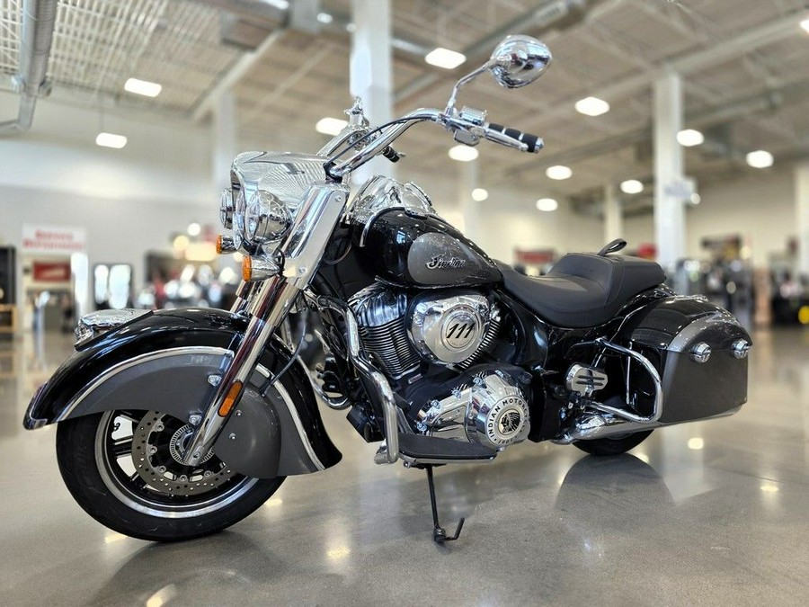2024 Indian Motorcycle® Springfield® Black Metallic/Titanium Metallic