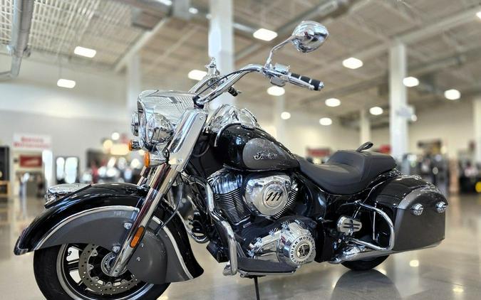 2024 Indian Motorcycle® Springfield® Black Metallic/Titanium Metallic