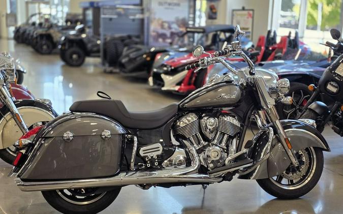 2024 Indian Motorcycle® Springfield® Black Metallic/Titanium Metallic