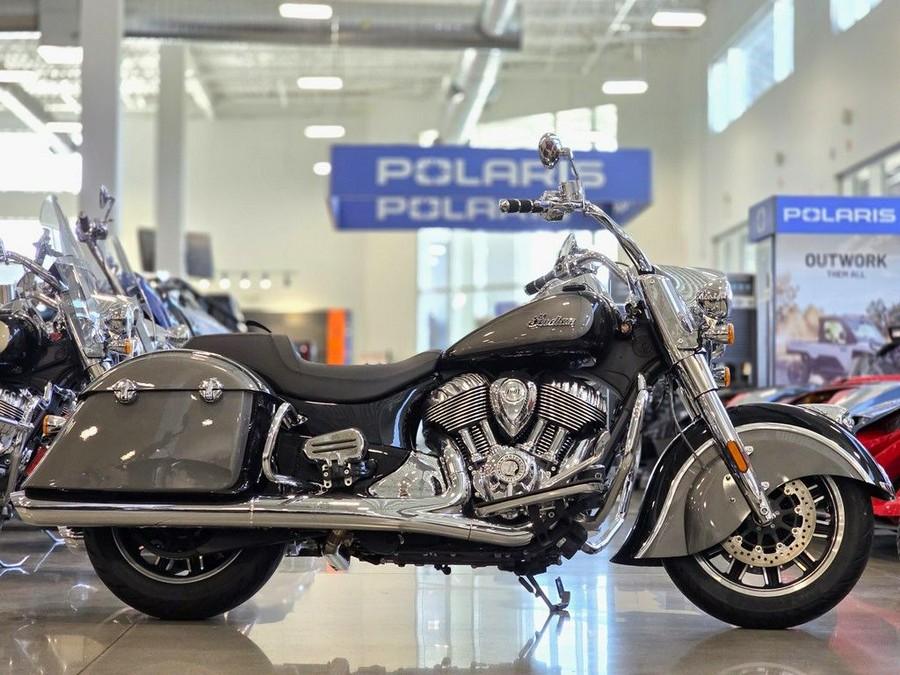 2024 Indian Motorcycle® Springfield® Black Metallic/Titanium Metallic