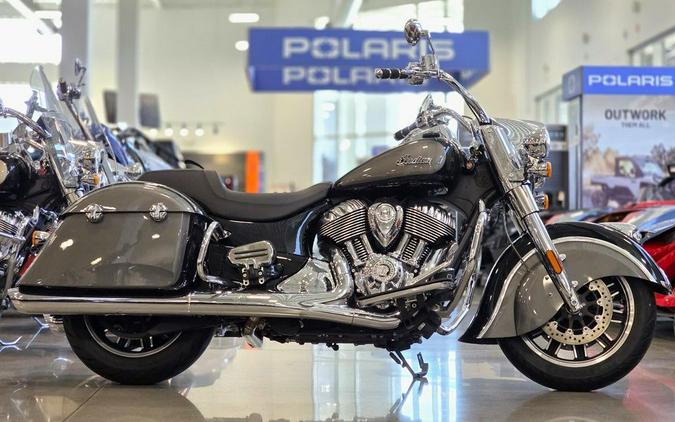 2024 Indian Motorcycle® Springfield® Black Metallic/Titanium Metallic