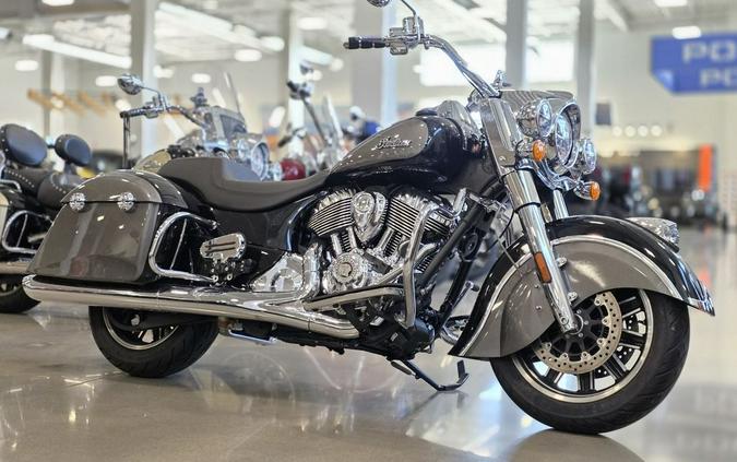 2024 Indian Motorcycle® Springfield® Black Metallic/Titanium Metallic
