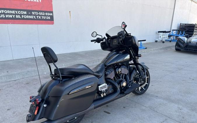2021 Indian Motorcycle® Chieftain® Dark Horse® Thunder Black Smoke