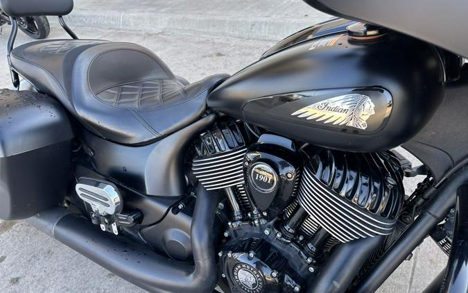 2021 Indian Motorcycle® Chieftain® Dark Horse® Thunder Black Smoke