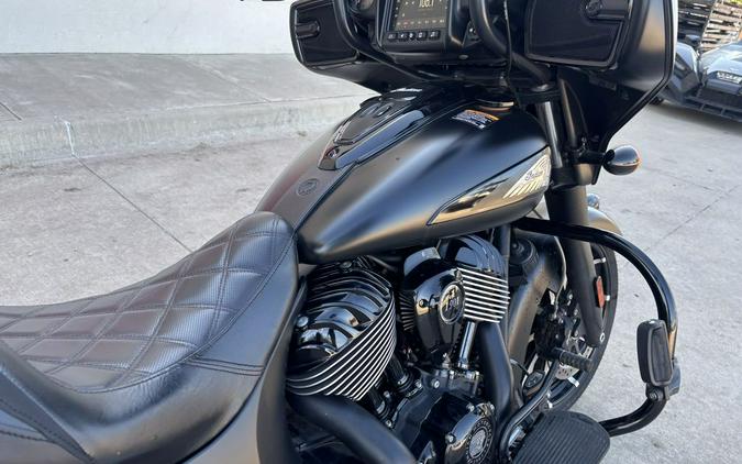 2021 Indian Motorcycle® Chieftain® Dark Horse® Thunder Black Smoke