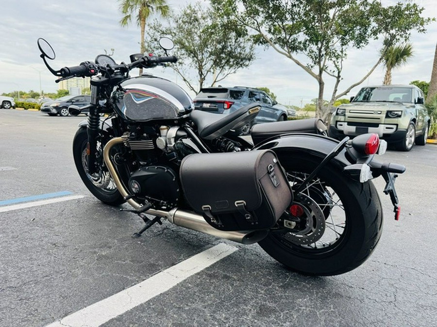 2023 Triumph Bonneville Bobber Chrome Edition Chrome / Jet Blac