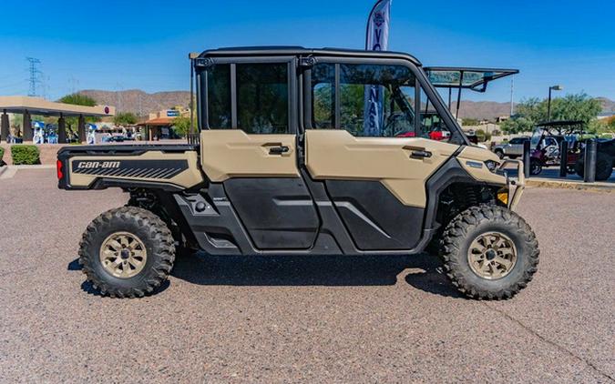 2025 Can-Am Defender MAX Limited HD10 Desert Tan & Stealth Bla